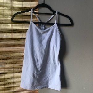 white ivivva camisole tank